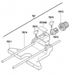 Bosch 0 601 613 703 Gof 1300 Ace Industrial Router 230 V / Eu Spare Parts